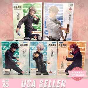 Jujutsu Kaisen 5th Anniversary Figure Gojo, Megumi, Toge, Yuuta, Yuji - jjk Set